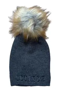Caciula dama - Acril - Gri - One Size