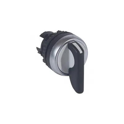 Osmoz non illuminated long handle selector switch -2 positions spring return 45°