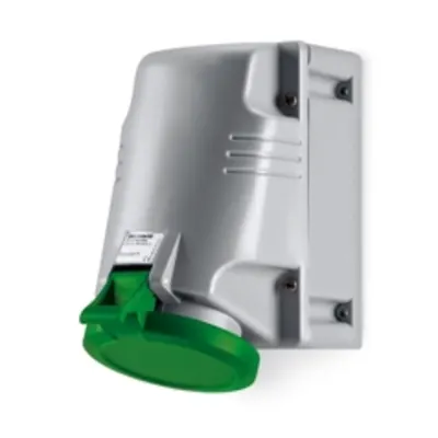 Priza aparentan63A 2P+E 10h >50V 100-300Hz Terminal presetupa