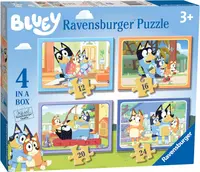 Puzzle pentru copii Ravensburger 4 in 1 - Bluey