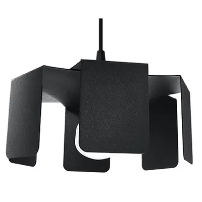 Lampa suspendata TULIP negru