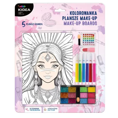 Colorarea cu machiaj Kidea - Prințese