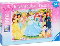 Puzzle Ravensburger din 100 XXL de piese - Printesele Disney