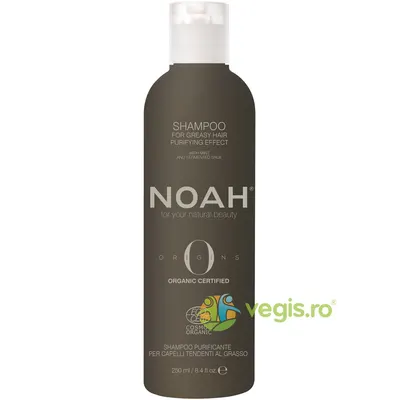 Sampon Purificator pentru Par si Scalp Gras cu Ulei Esential de Menta Ecologic/Bio 250ml