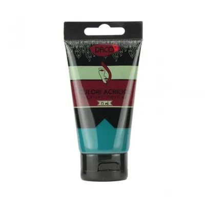 Culori acril 75 ml DACO, verde turquise