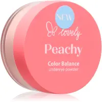 Lovely Peachy Color Balance Undereye Powder pudra culoare Peach 3.5 g