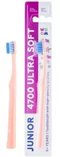 Periuta de dinti pentru copii Junior 4700 Ultra Soft, 1 bucata, Woom