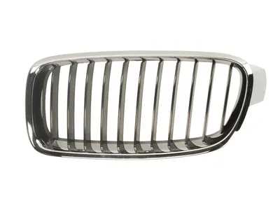 Grila radiator Stanga potrivit BMW 3 (F30, F80), 3 (F31) 1.5-3.0H 2011-2019 - (crom/negru)