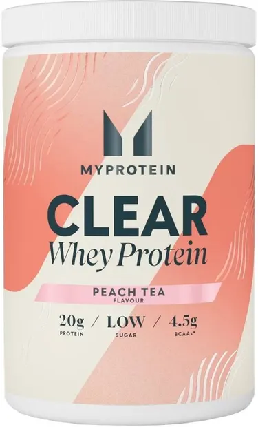 Clear Whey Protein, ceai rece de piersici, 500 g, Myprotein