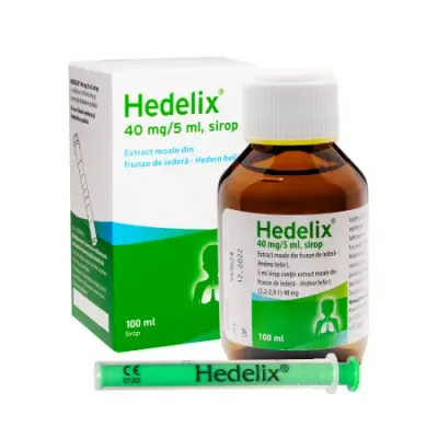 Hedelix 40 mg/5ml sirop, Krewel Meuselbach 100 ml
