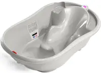 Cădiță de baie anatomică OK Baby - Onda, gri