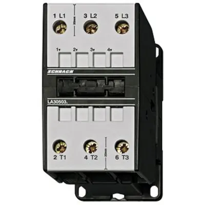 Contactor, 3pole,22kW/50A AC3, 110A AC1, 24VAC