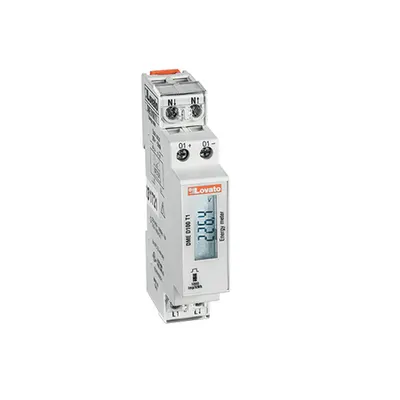 Contor Monofazat, Mid Certified, Non Expandable, 40a Direct Connection, 1u, 1 Pulse Output, 230vac