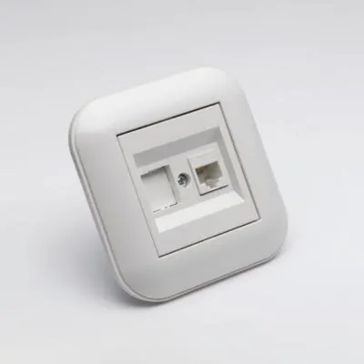Priza UTP Ovivo Loft CAT6 ST Alb, 404-010301-229