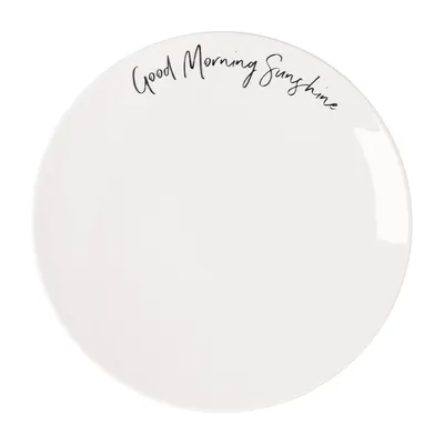 Farfurie desert GOOD MORNING SUNSHINE, 21 cm