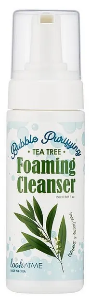 LookAtMe Spumă de curățare facială cu ceai verde, 150 ml