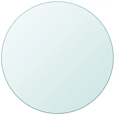 vidaXL Blat de masă din sticlă securizată, rotund, 300 mm