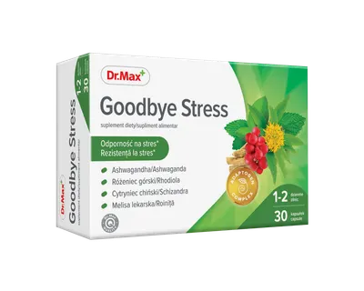 Dr. Max Goodbye Stress, 30 capsule
