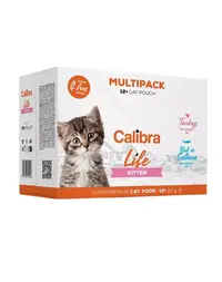CALIBRA Cat Life Pouch Kitten Multipack in gravy 12x85 g plicuri in sos pentru pui de pisica