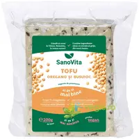 Tofu cu Busuioc si Oregano (Sterilizat) 200g