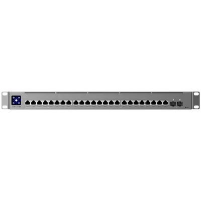 Ubiquiti Layer 3 Etherlighting USW-Pro-XG-24-PoE-EU (16) 10 GbE, (8) 2.5 GbE, and (2) 25G SFP28 ports