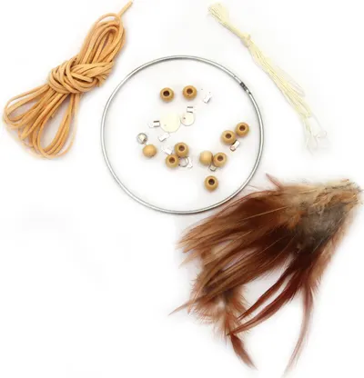 Set creativ Em Art - Capcană de vis DIY , bej