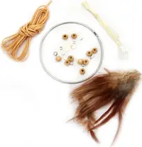 Set creativ Em Art - Capcană de vis DIY , bej