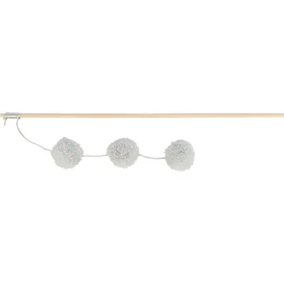 Jucarie pentru pisici Undita 3 Mingi Trixie 50 cm