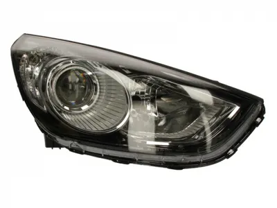 Far dreapta H7, electric, cu motoras, interior negru HYUNDAI IX35
