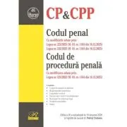 Codul penal. Codul de procedura penala. Editia a 36-a, actualizata la 18 ianuarie 2026