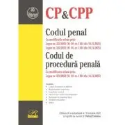 Codul penal. Codul de procedura penala. Editia a 36-a, actualizata la 18 ianuarie 2026