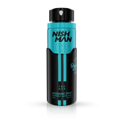 Deodorant spray - NISH MAN 02 - 200 ml