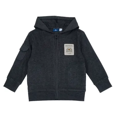 Cardigan copii Chicco tricotat, gri inchis, 00966-69MC