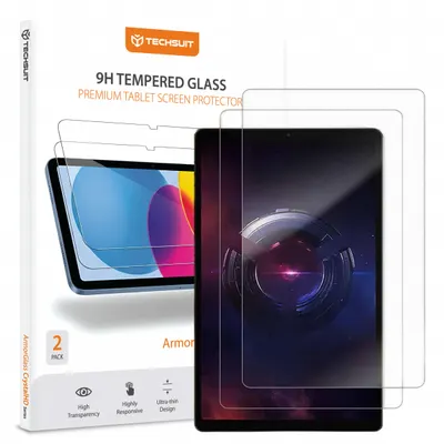 Folie de protectie Ecran Techsuit ArmorGlass CrystalHD pentru Lenovo Legion Y700 (Gen 5), Sticla Securizata, Full Glue, Set 2 bucati