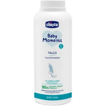 Chicco Baby Moments Talcum Powder pudra de talc pentru copii