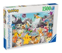 Puzzle Ravensburger din 1500 de piese - Pokemon Clasic