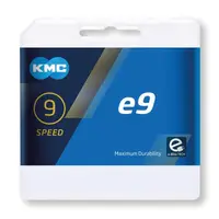 KMC E-Bike Kette e9 9-fach 122 Glieder mit MissingLink