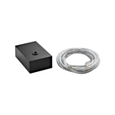 Feed-in 5 polig black anodized IP20