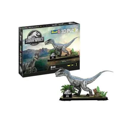 Puzzle 3d jurassic world blue