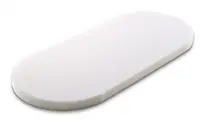 Saltea pentru landou bebelusi Sensillo Classic Lavanda 75x35x3 cm,din spuma poliuretanica confortabila si elastica,husa detasabila moale, ventilanta,Grad de duritate H1