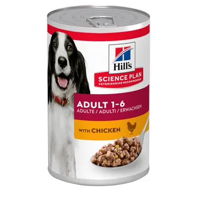 Hills SP Canine, conserva pentru caini adulti, cu pui, 370 gr