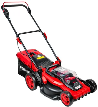 Mașină de tuns iarba cu acumulator Raider – R20, RDP-HBLM20, 40 V, 42 cm, Solo