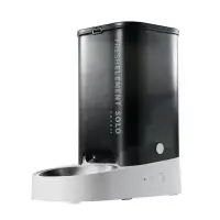 Dozator automat mancare pisici PETKIT Fresh Element Solo - Smart Pet Feeder, Dark Grey, capacitate 3L, aplicatie mobila