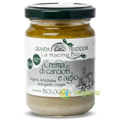 Crema din Anghinare si Usturoi fara Gluten Ecologica/Bio 130g