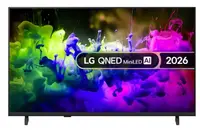 Televizor smart LG - 43QNED7EB3C, 43'', 4K QNED MiniLED, Alpha 7 AI, 20W, 2.0 Channels, AI Sound Pro, Black