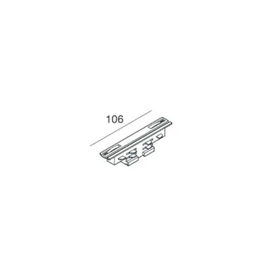 106707.01 All-Track Conector alimentare Alb
