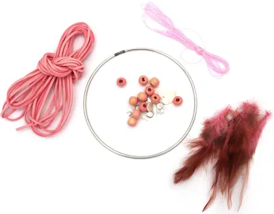 Set creativ Em Art - Capcană de vis DIY , roz
