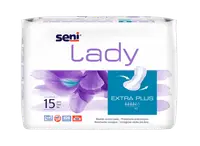Absorbante pentru incontinenta urinara Lady Extra Plus, 15 bucati, Seni