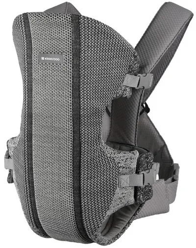 Marsupiu KikkaBoo - Gwen Fly knit, Grey