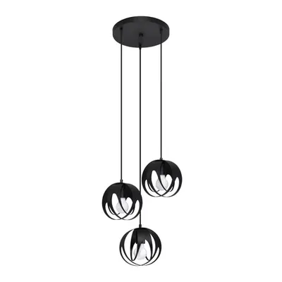 Lampa suspendata TULOS 3P negru